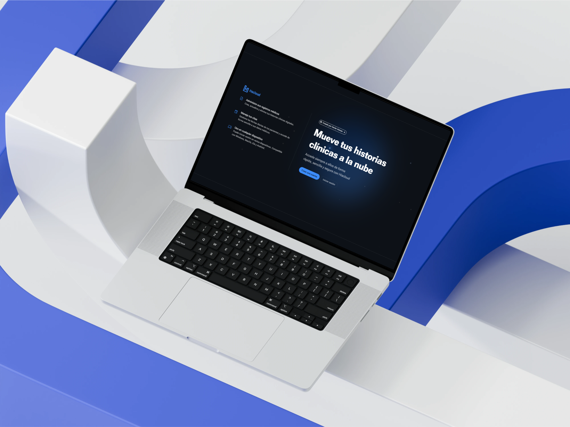 Design of a multi-device web platform for managing medical records